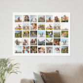 Moderne 35 fotocollage poster