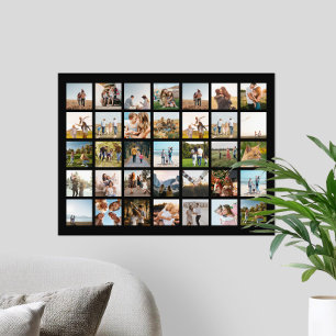 Moderne 35 fotocollage poster