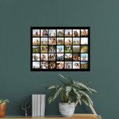 Moderne 35 fotocollage poster