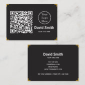 Moderne 3,5 x 2,5 inch visitekaartje (Voorkant / Achterkant)