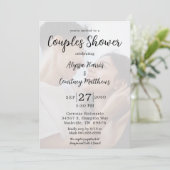 Moderne 3 foto LGBTQ Couples Douche Kaart (Staand voorkant)