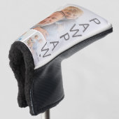 Moderne 3 Foto Pawpaw Golfheadcover (3/4 voorkant)