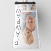 Moderne 3 Foto Pawpaw Golfheadcover (Draai 90)