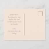 Moderne 3 foto-raster cadeau voor Moederdag Briefkaart (Achterkant)