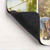 Moderne 3 Fotocollage Fathers Day Muismat (Hoek)