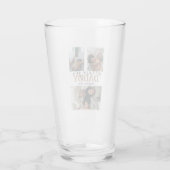 Moderne 3 fotocollage glas (Achterkant)