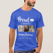 Moderne 3 fotocollage | Proud Parent T-Shirt (Voorkant)