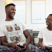 Moderne 3 fotocollage t-shirt