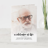 Moderne 3-fotoviering van het Life-programma & Bio Programma (Voorkant)