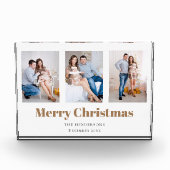 Moderne 3-serie Foto collage kerst (Voorkant)