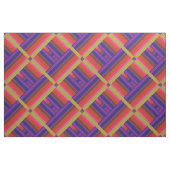Moderne 3D-Abstracte regenboogverbinding Stof (Fat Quarter)