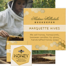 Moderne 3D Gele Hexagon Gestileerde Bijenhoning Iv