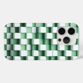 Moderne 3D geometrische kubushoes - Mintgroen & Wi Case-Mate iPhone Case (Achterkant (horizontaal))
