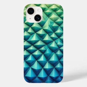 Moderne 3D geometrische piramide telefoonhoes - Tu Case-Mate iPhone 14 Hoesje