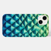 Moderne 3D geometrische piramide telefoonhoes - Tu Case-Mate iPhone Case (Achterkant (horizontaal))