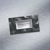 Moderne 3D Low Poly geometrische Magnetisch Visitekaartje (Voorbeeld)