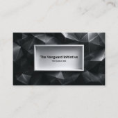 Moderne 3D Low Poly geometrische Visitekaartje (Voorkant)