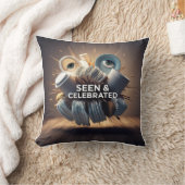 Moderne 3D Mom Art: "Elke dag hou ik van je" Kussen (Deken)