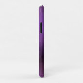 Moderne 3D Paarse Abstracte Geometrische Aangepast Case-Mate iPhone Case (Achterkant/rechts)