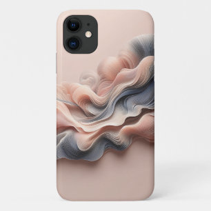 Moderne 3D Vloeistof Abstracte Draaikolken Elegant Case-Mate iPhone Case