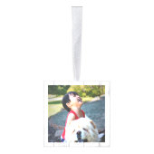 Moderne 3D-vorm aangepaste familiefoto Decoratie (Rechts)