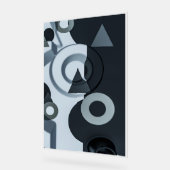 Moderne 3D zwart-wit kunst Acryl Bord (Hoek)
