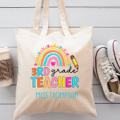 Moderne 3e-klasseontwerper Aangepast Tote Bag