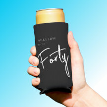 Moderne 400e verjaardag zwarte mannen 40e verjaard