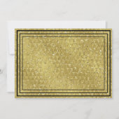 Moderne 40- en Fabulous 40e verjaardag Kaart (Achterkant)