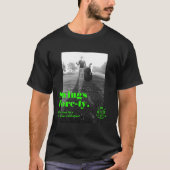 Moderne 40e verjaardag 50e verjaardag Golf Pap T-shirt (Voorkant)