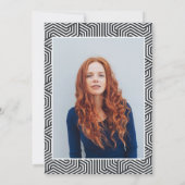 Moderne 40e verjaardag eenvoudige stijlvolle scrip (Achterkant)