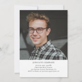 Moderne 4 Afstuderen voor foto-collage ellegant sc Kaart (Achterkant)