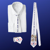 Moderne 4 familie foto beste vader ooit vaders dag stropdas