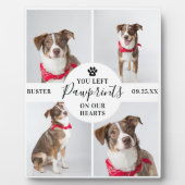 Moderne 4 foto-collage | Huisdier verlies hond/kat Fotoplaat (Voorkant)