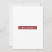 Moderne 4 foto's raster plat feestdagenkaart (Voorkant)