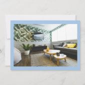 Moderne 4 foto's We hebben bewegende aankondiging (Achterkant)