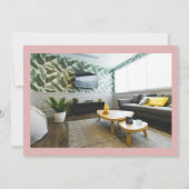 Moderne 4 foto's We hebben bewegende aankondiging  (Achterkant)