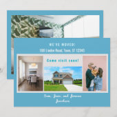 Moderne 4 foto's We hebben bewegende aankondiging  (Voorkant / Achterkant)