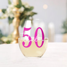 Moderne 50e verjaardag 50 en fantastisch feest