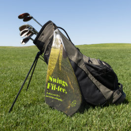 Moderne 50e verjaardag 60e verjaardag Foto Golfhanddoek