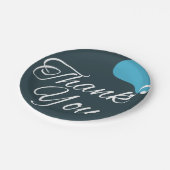 Moderne 50e verjaardag bedankt papieren bordje (Gekanteld)