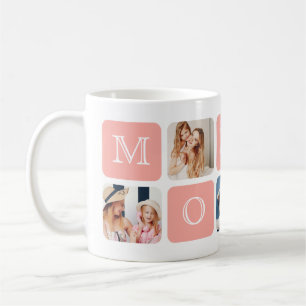 Moderne 5-foto "Mama" mokkop Koffiemok