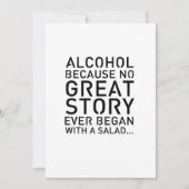 Moderne 5x7-gebarentalcohol omdat kaart (Voorkant)