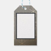 Moderne 60e verjaardag eenvoudig stijlvol elegant cadeaulabel (Achterkant)