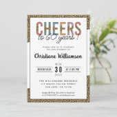 Moderne 60e verjaardag van de Leopard-pagina van d Kaart (Staand voorkant)