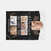 Moderne 6 Aangepaste cadeautjes voor foto's Collag Fleece Deken (Voorkant (Horizontaal))