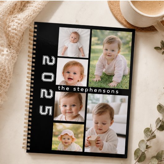 Moderne 6 Foto Collage Persoonlijk Planner