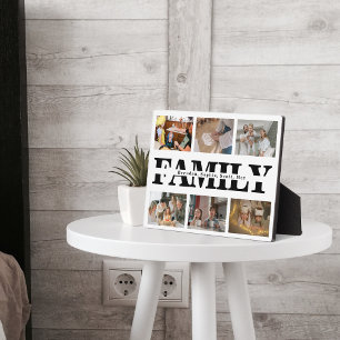 Moderne 6 foto White Family Foto Collage Fotoplaat