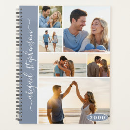 Moderne 6 Fotocollage Aangepaste kleur Gepersonali Planner