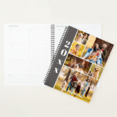 Moderne 6 Fotocollage Gepersonaliseerde Planner (Display)